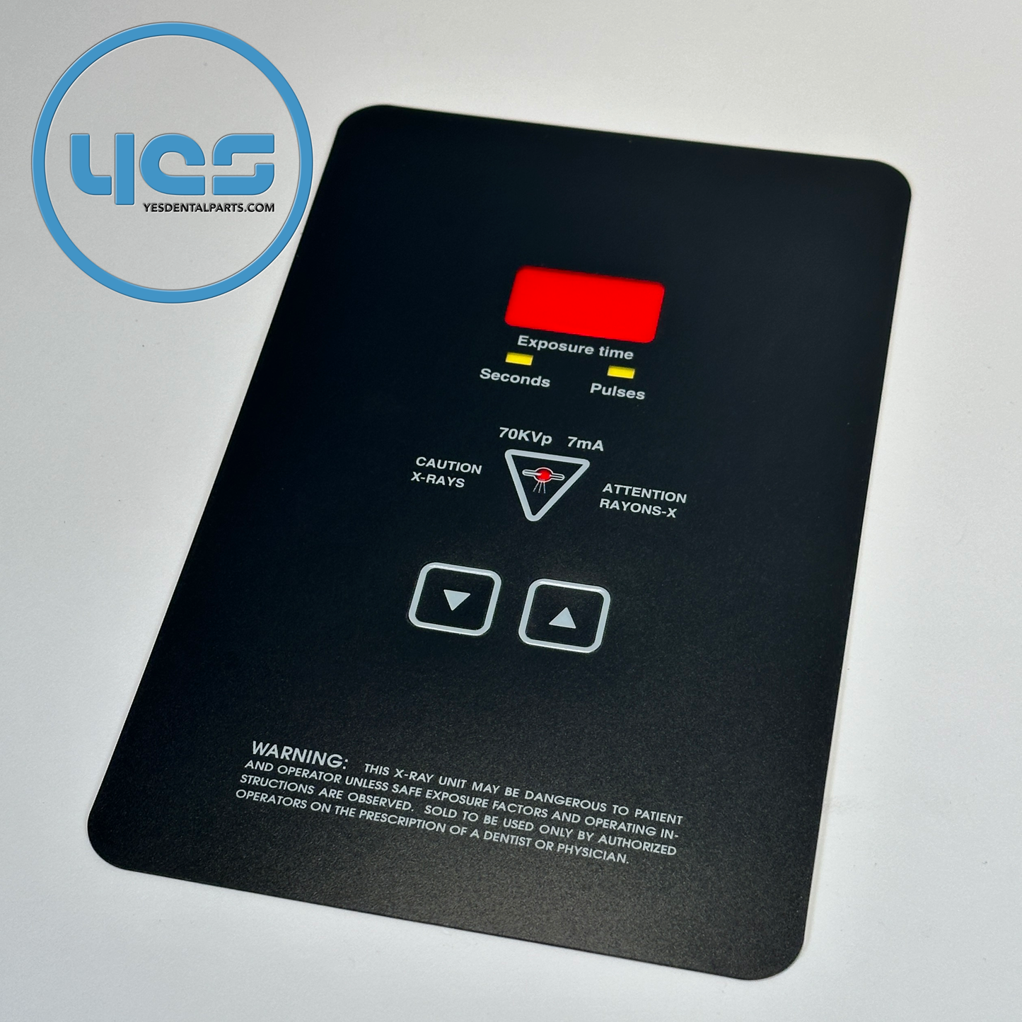 Gendex GX 770 Master Control Graphic Panel Membrane