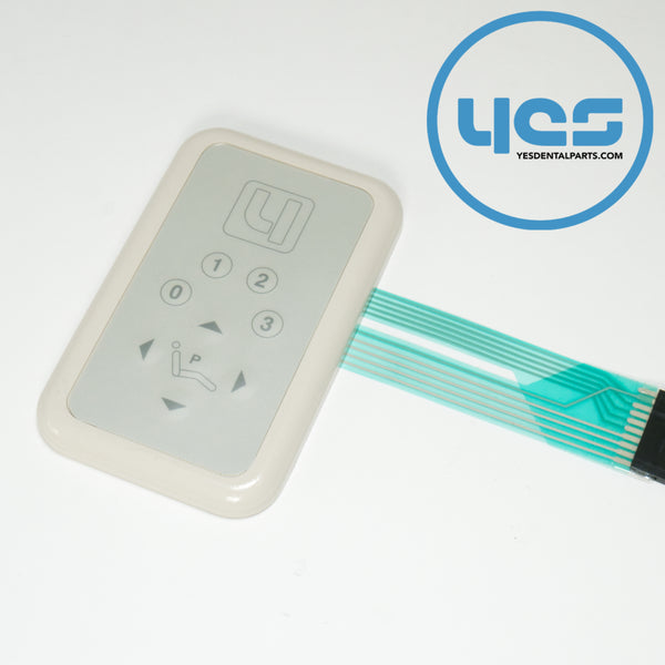 Adec Cascade Radius Dental Chair Control Replacement Touchpad (1040 & 1021)
