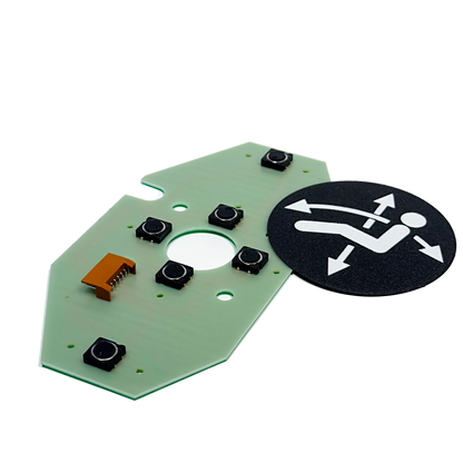 BELMONT Bel-20  DENTAL CHAIR FOOT CONTROL PCB