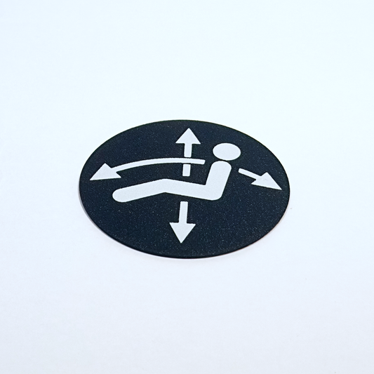 Belmont Foot Control Label