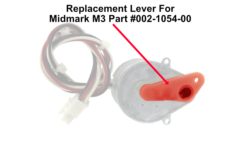 Midmark M3 Cassette Motor Lever (Replacement for 002-1054-00)