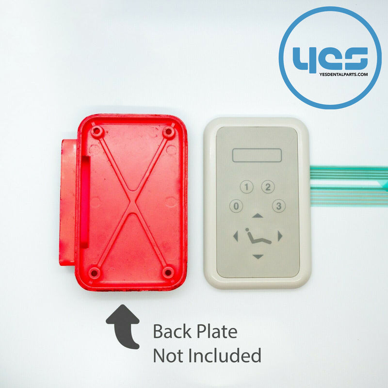 Adec Cascade Radius chair control touchpad – 10-pin ribbon connector