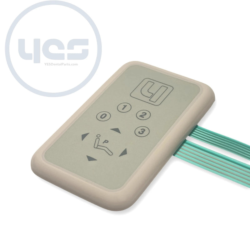 Adec Cascade Radius sealed molded chair control touchpad (1040 & 1021) – replaces 39.1045.00